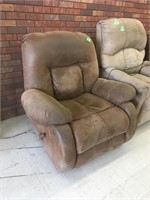 brown rocker / recliner