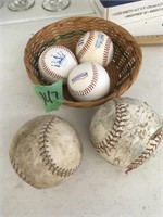 baseballs & softballs