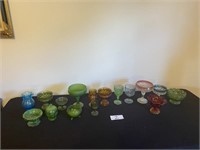 Colored Glassware – Assorted