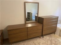 Dresser with Mirror & Chest of Drawers