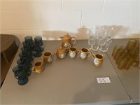Tea Set and Glasses
