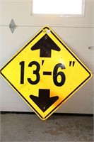 13'-6" Hight Sign