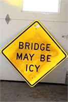 Bridge May Be Icy Sign