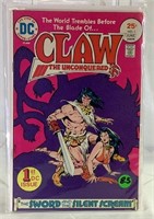 DC comics Claw The unconquered number one