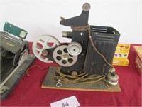 Antique movie projector