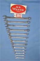 SK USA 13-pc comb wrench set (1/4" to 1")