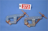 Pair of KANT Twist USA 3" clamps