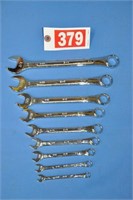 SK USA 9-pc comb wrench set (1/4" to 3/4")