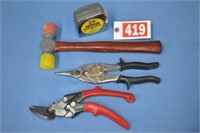 Good tools including Crafts and Stanley