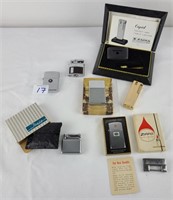 Collection Vintage Lighters Zippo Ronson Ibelo