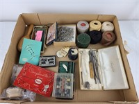 Antique & Vintage Sewing  Notions Esso Box Lot