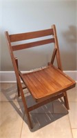 Nice, Solid Wooden Folding Chair- F