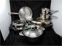 Stainless Steel Pots, Pans & Roasting Pans -F