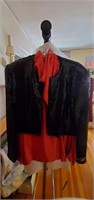 Vintage Women's Dress & Sequin Jacket