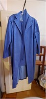 Vintate Blue UltraSuede Women's Jacket Set