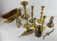 Large LOT Vintage Brass VA Metal Crafters & CW