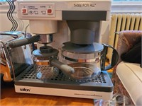 Salton Espresso Coffee Maker & MCM Sunbeam Toaster