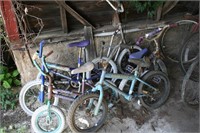 Children's Bicycles Lot of 5