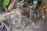 3 Bicycles Vintage Huffy, Mohawk, Western Flyer