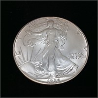 1986 AMERICAN SILVER EAGLE 1 OUNCE COIN