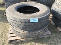 (2) Iron Man 315/80R22.5 Tires #