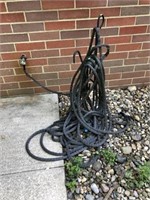 Garden Hose And Holder