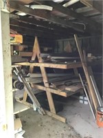 Contents Of Shed, Lumber, Miscellaneous Trim,