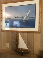 Sailboat And Picture