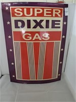 DIXIE GAS SIGN