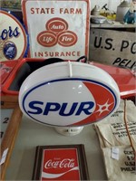 SPUR GAS GLOBE