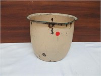 Vintage Enamel Pot with Handle