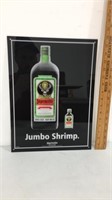Brand new jagermeister “jumbo shrimp” display