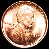 1917 Lincoln Wheat Penny GEM PROOF