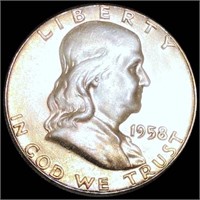 1958 Franklin Half Dollar UNCIRCULATED