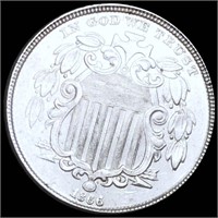 1866 Shield Nickel UNCIRCULATED