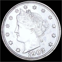 1902 Liberty Victory Nickel UNCIRCULATED