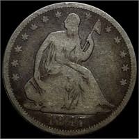 1847-O Seated Half Dollar NICELY CIRCULATED