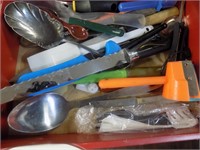 Spoons knives misc utensils