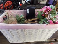 Basket with contents