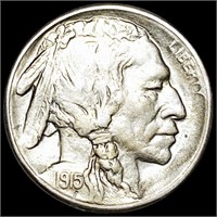 1915-S Buffalo Head Nickel ABOUT UNCIRCULATED