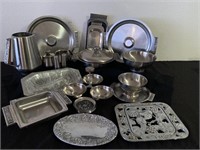 Stainless Steel Serving Set, Trivets +