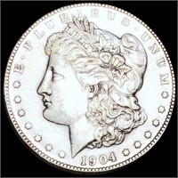 1904-S Morgan Silver Dollar CLOSELY UNCIRCULATED