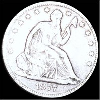 1877-S Seated Liberty Half Dollar NICELY CIRC