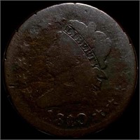 1810/09 Classic Head Large Cent NICELY CIRCULATED