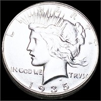 1935 Silver Peace Dollar UNCIRCULATED