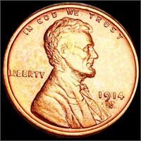 1914-S Lincoln Wheat Penny UNCIRCULATED