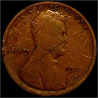 1909-S Lincoln Wheat Penny NICELY CIRCULATED