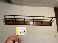 Antique coat rack