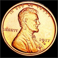 1917-D Lincoln Wheat Penny UNCIRCULATED