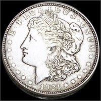 1921 Morgan Silver Dollar ABOUT UNCIRCULATED